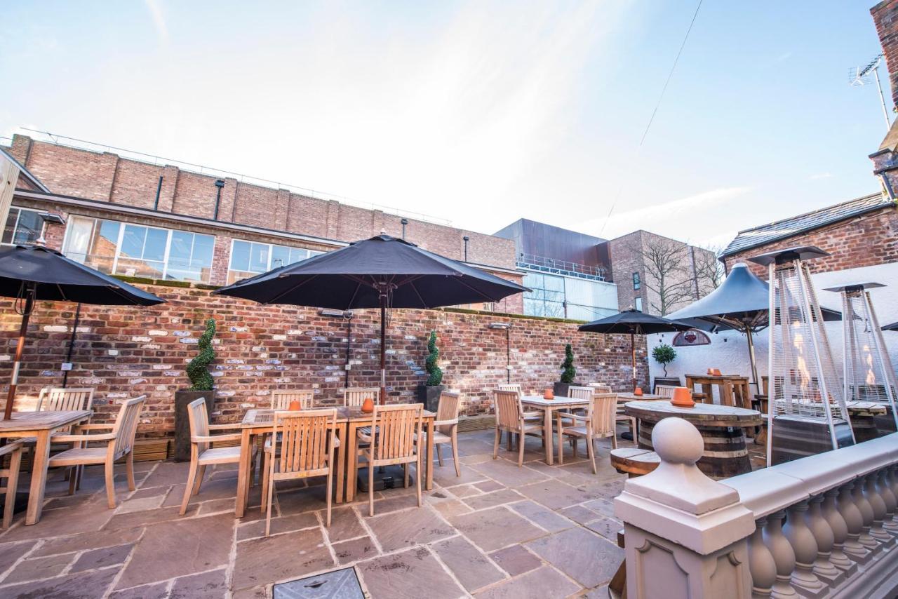 The Pied Bull Hotell Chester Eksteriør bilde