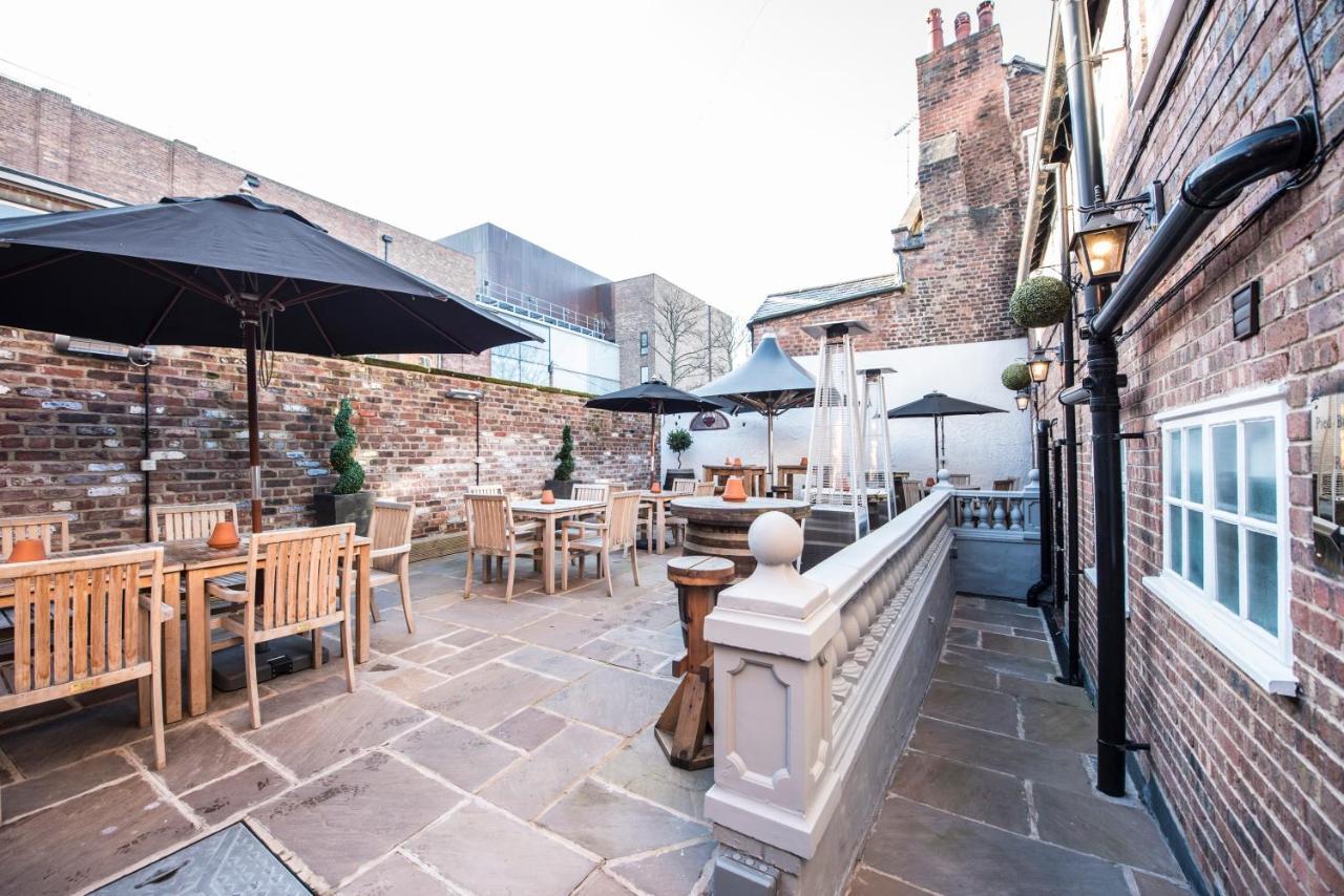 The Pied Bull Hotell Chester Eksteriør bilde
