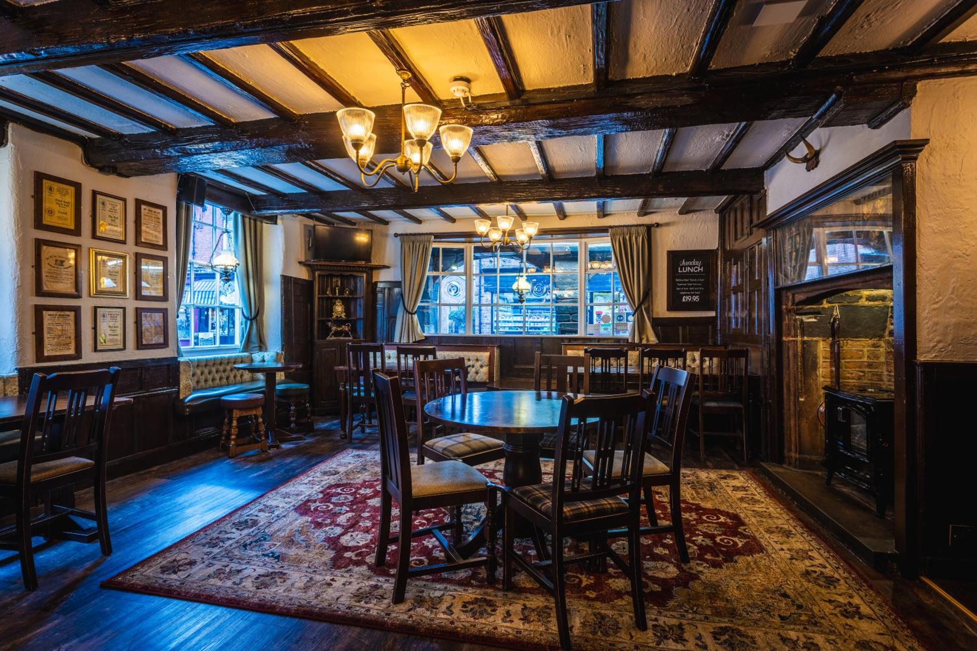 The Pied Bull Hotell Chester Eksteriør bilde