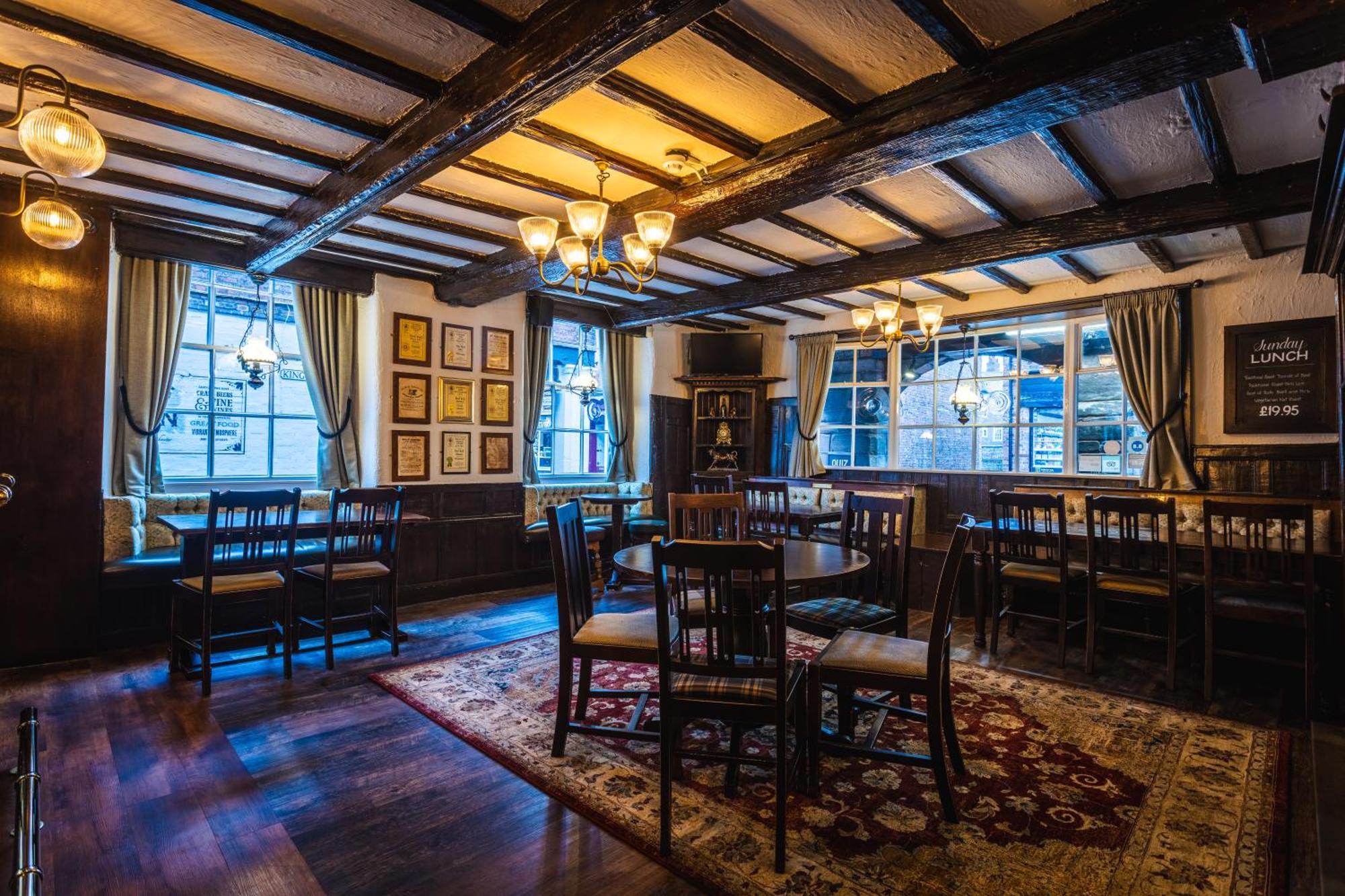 The Pied Bull Hotell Chester Eksteriør bilde