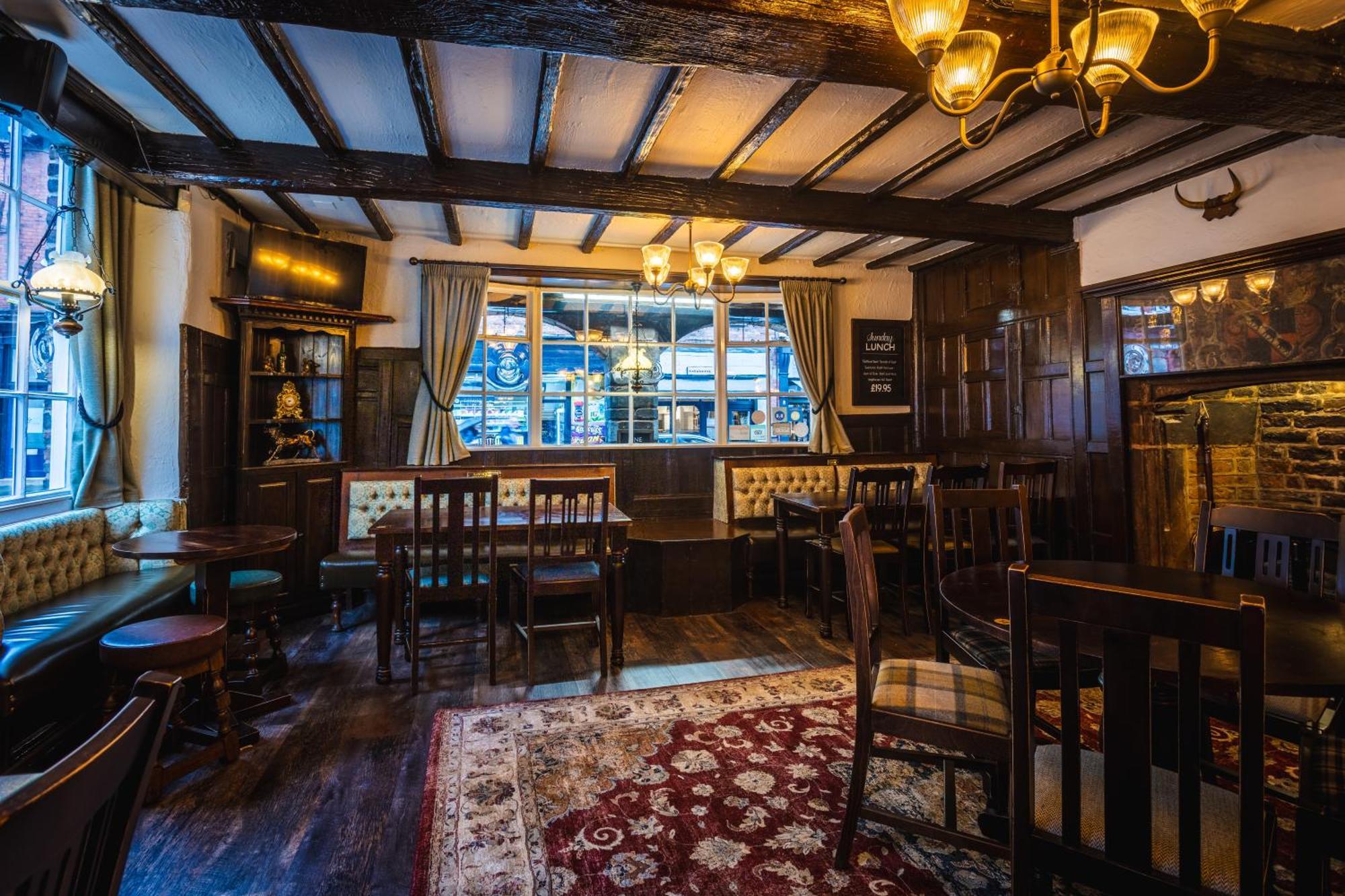 The Pied Bull Hotell Chester Eksteriør bilde